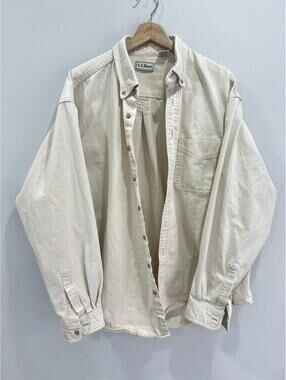 Vintage LL Bean Button Up Shirt xl tall
